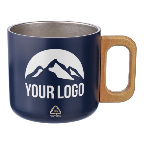 Taza termo de acero inox. Dwight azul | sin montaje de publicidad | no disponible | no disponible