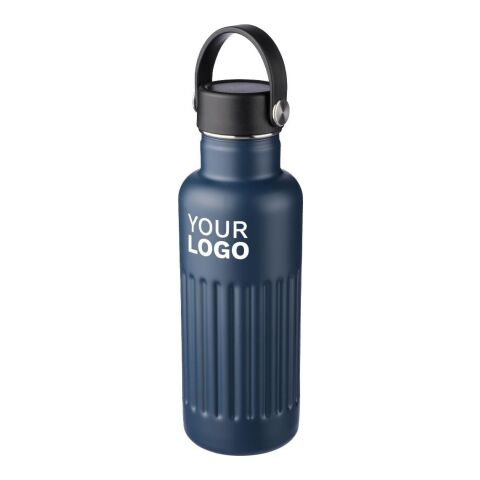Botella termo de acero inox. reciclado (500 ml) Lior blanco