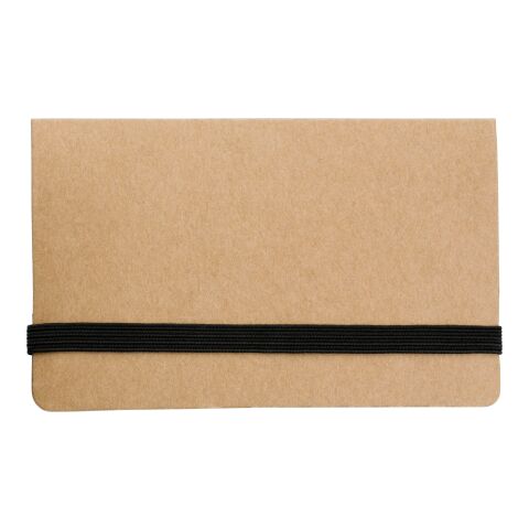 Bloc con memos adhesivos brown/black | sin montaje de publicidad | no disponible | no disponible | no disponible