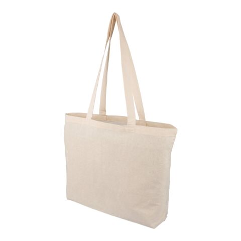 Bolsa tote de algodón Oeko-Tex® Isak beige | sin montaje de publicidad