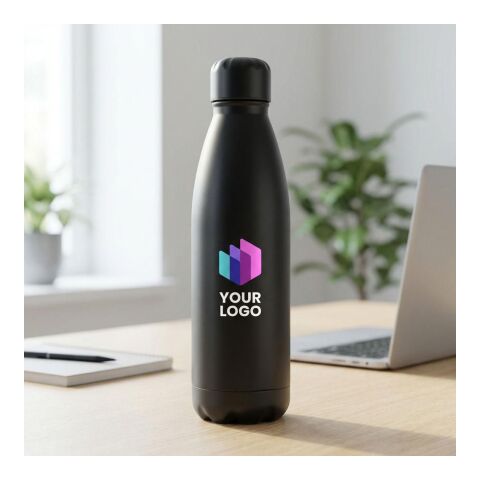 Botella termo de acero inox. Amara gris | sin montaje de publicidad | no disponible | no disponible