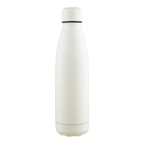 Botella de acero inox. reciclado Breeze 700 ml blanco | sin montaje de publicidad | no disponible | no disponible