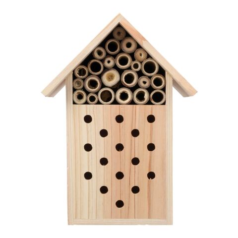 Casa para abejas Fahim | Madera reciclada marrón