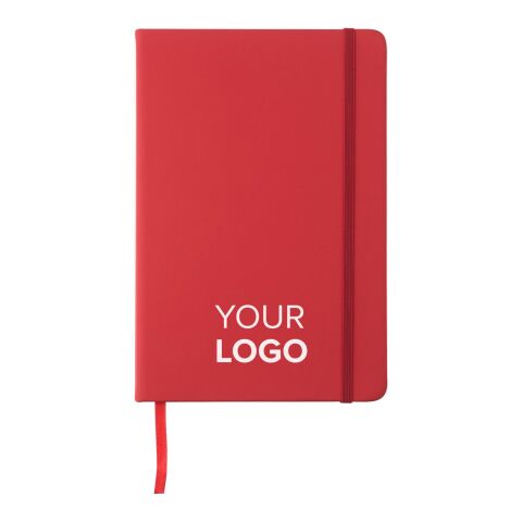 Libreta de notas rojo