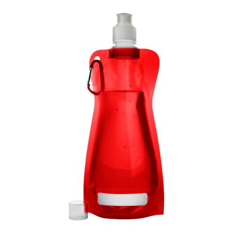 Botella de agua plegable negro