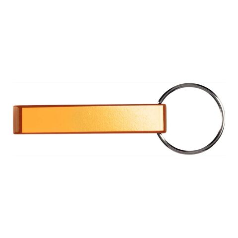 Llavero de aluminio reciclado Anneliese naranja