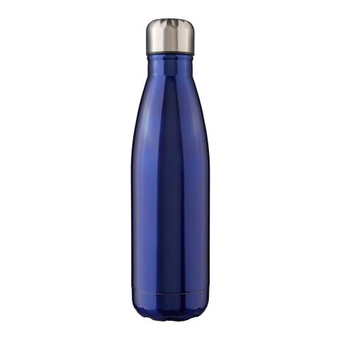 Botella de acero inox. reciclado Cliff azul