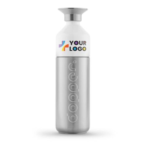 Dopper Steel | 800 ml plata/blanco
