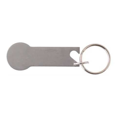 Llavero multifunción de acero inox. plata