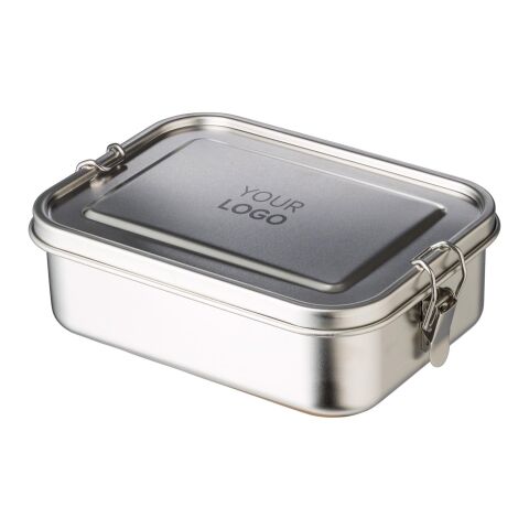 Fiambrera de acero inox. Kasen plata