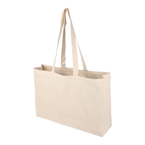 Bolsa con asas de algodón Oeko-Tex® Imogen beige