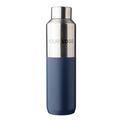 Botella termo de acero inox. reciclado (600 ml) Esen azul