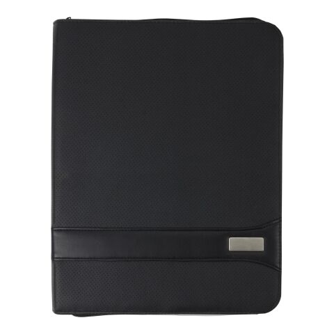 Portadocumentos A4 con cremallera negro | sin montaje de publicidad | no disponible | no disponible