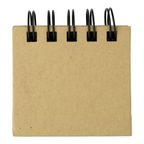 Set de memos con espiral marrón | sin montaje de publicidad | no disponible | no disponible