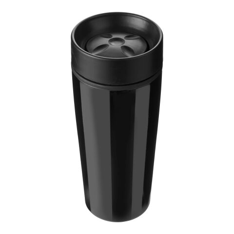 Taza térmica, 450 ml. negro | sin montaje de publicidad | no disponible | no disponible