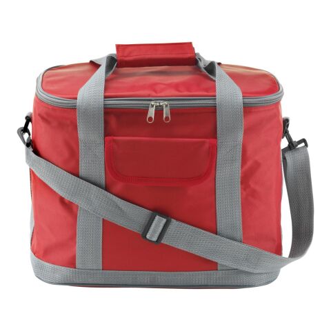 Bolsa isotérmica de nylon rojo | sin montaje de publicidad | no disponible | no disponible