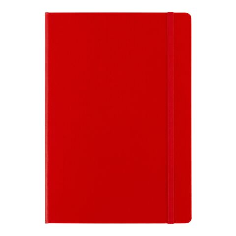 Cuaderno de cartón (aprox. A5). rojo | sin montaje de publicidad | no disponible | no disponible