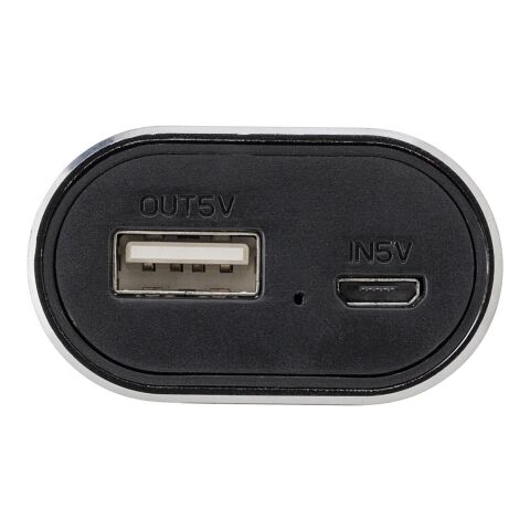 Power Bank con auriculares inalámbricos negro | sin montaje de publicidad | no disponible | no disponible