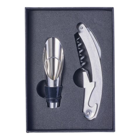 Juego de dos accesorios de vino. negro | sin montaje de publicidad | no disponible | no disponible