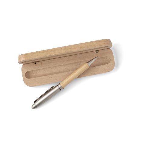Bolígrafo de bambú marrón | sin montaje de publicidad | no disponible | no disponible