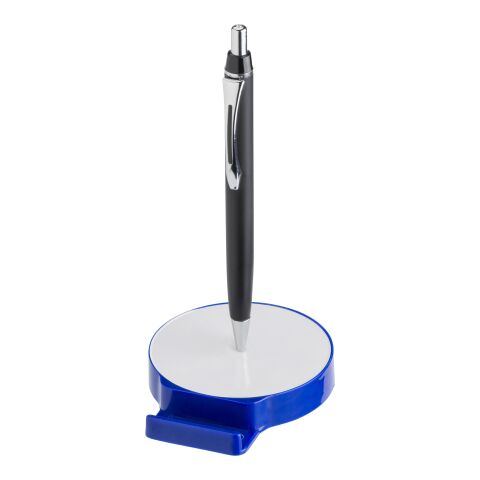 Base de ABS imantado para bolígrafos, y soporte de teléfono móvil. azul | sin montaje de publicidad | no disponible | no disponible