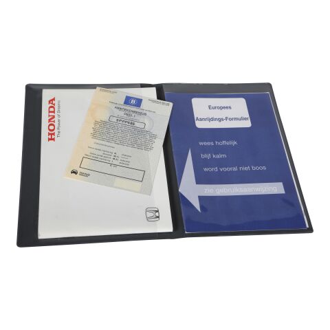 Porta documentos de PVC para el coche Corrado negro | sin montaje de publicidad | no disponible | no disponible