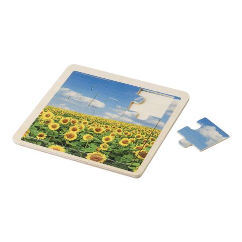 Puzzle de madera con 9 piezas marrón | sin montaje de publicidad | no disponible | no disponible