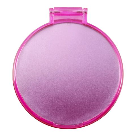 Espejo redondo de bolsillo rosa | sin montaje de publicidad | no disponible | no disponible