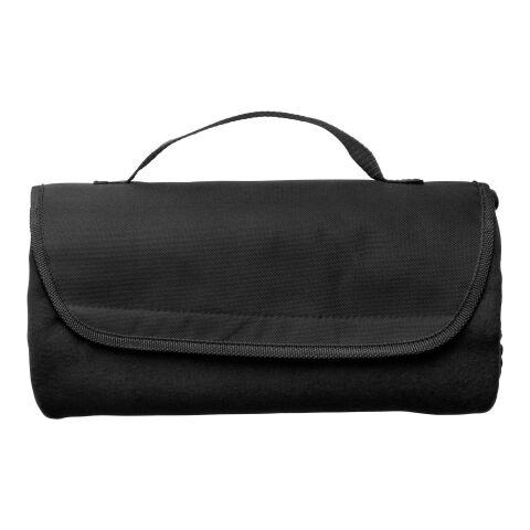 Manta de fibra polar negro | sin montaje de publicidad | no disponible | no disponible