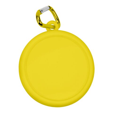 Vaso plegable de 220 ml amarillo | sin montaje de publicidad | no disponible | no disponible
