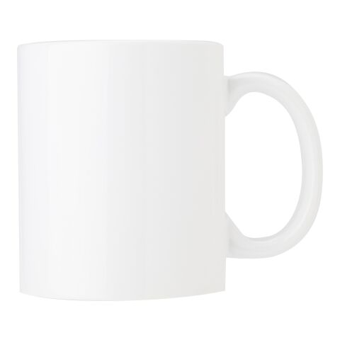 Taza de porcelana 325 ml blanco | sin montaje de publicidad | no disponible | no disponible