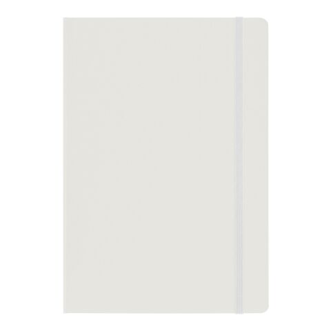 Cuaderno de cartón (aprox. A5). blanco | sin montaje de publicidad | no disponible | no disponible