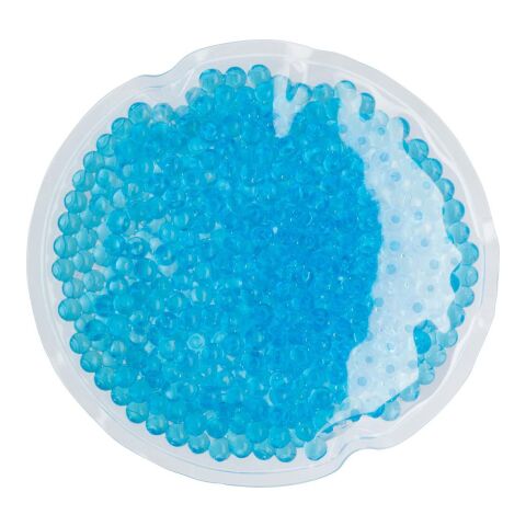 Parche redondo de frío-calor azul claro | sin montaje de publicidad | no disponible | no disponible