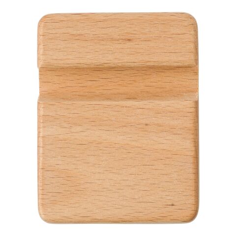 Soporte de madera para teléfono marrón | sin montaje de publicidad | no disponible | no disponible