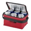 Bolsa isotérmica para 6 latas "Spectrum" Estándar | Rojo | sin montaje de publicidad | no disponible | no disponible