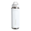 Stanley Classic Wellspring Botella de agua aislada de acero inoxidable reciclado de 710 ml Estándar | Blanco | sin montaje de publicidad | no disponible | no disponible