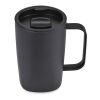Taza reciclada RCS de Aviana™ Rowan de 450 ml negro | sin montaje de publicidad | no disponible | no disponible