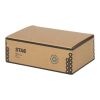 Set de destornilladores de plástico reciclado 8 en 1 RCS con linterna "Octo" Negro intenso