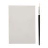 Set de cuaderno para colorear y rotuladores acuarelables "Quell" blanco