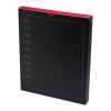 Agenda SMART con cubierta flexible y sistema de discos Negro