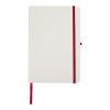 Cuaderno Spectrum A5 de tapa dura con bordes de colores Rojo