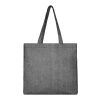 Bolsa Tote de algodón reciclado de 210 g/m² con refuerzos "Pheebs" Estándar | Negro | sin montaje de publicidad | no disponible | no disponible | no disponible