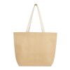 Bolsa Tote isotérmica de yute de 300 g/m² de 12 L "Juta" Estándar | Natural-Transparente | sin montaje de publicidad | no disponible | no disponible