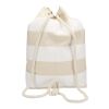 Bolsa de lona marinera Florida de 270 g/m² con certificación GRS, 15 l blanco