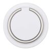 Soporte para teléfono magnético de plástico reciclado con portaanillos "Albali" Estándar | Blanco | sin montaje de publicidad | no disponible | no disponible