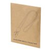 Cable de carga con cordón de plástico reciclado Ion 65 W 5 en 1 blanco
