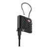 Candado de combinación Xtorm Lock Tag TSA con localizador Negro intenso