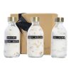 Conjunto de regalo de sal de baño de 3 piezas de 200 ml "Wellmark Just Relax" Estándar | Blanco | sin montaje de publicidad | no disponible | no disponible
