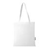 Bolsa Tote para congresos en non woven reciclado GRS de 6 l "Zeus" Estándar | Blanco | sin montaje de publicidad | no disponible | no disponible | no disponible