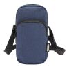 Funda para teléfono de material reciclado GRS "Ross" Azul profundo